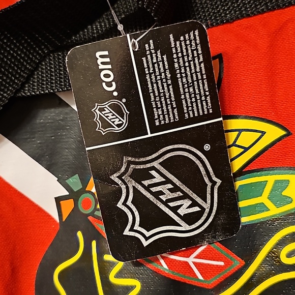 Chicago Blackhawks Profanity Large Licensed Tote Shopping Bag - Picture 2 of 7